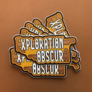 Exploration Obscura Logo Sticker