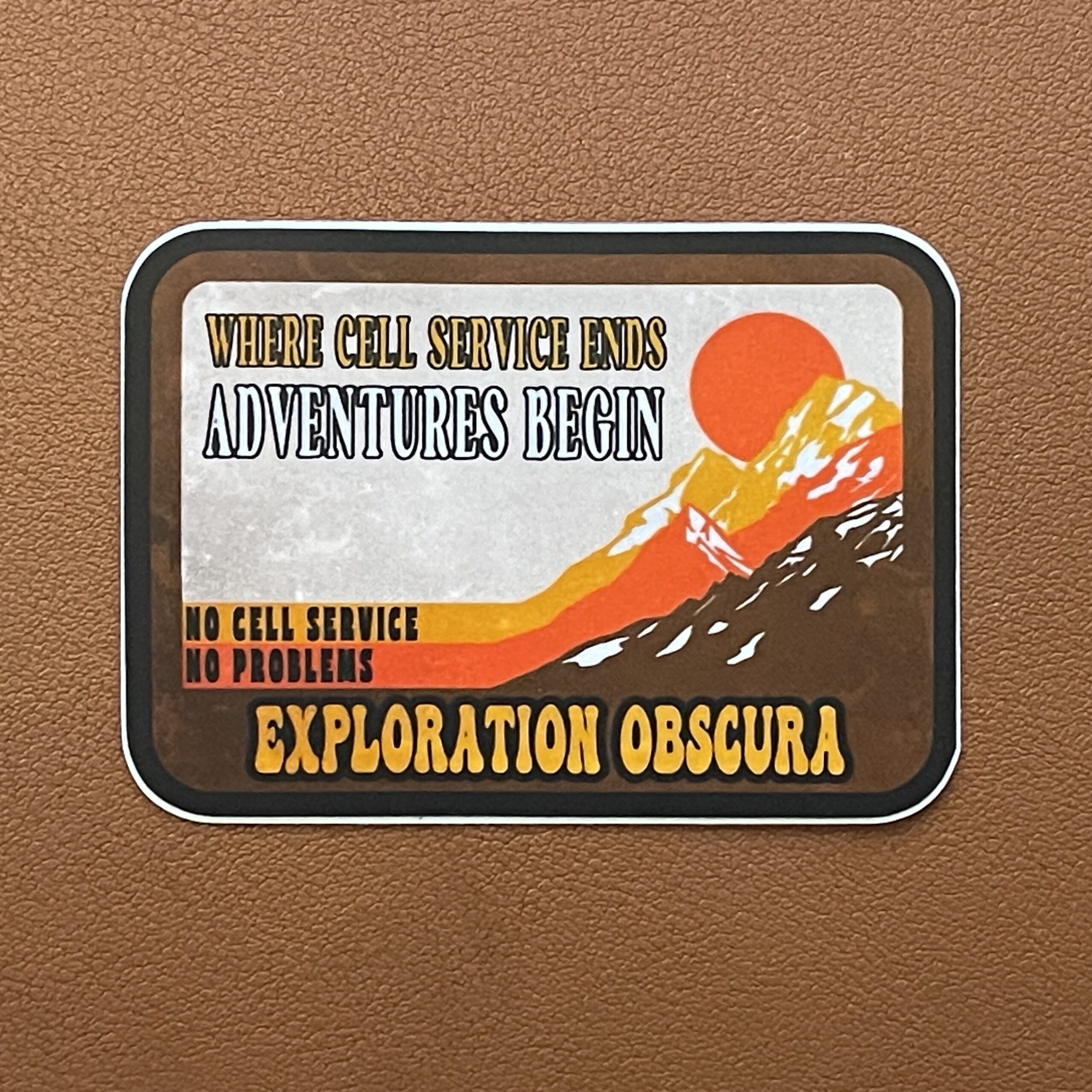 No Cell Service Sticker - Image 2