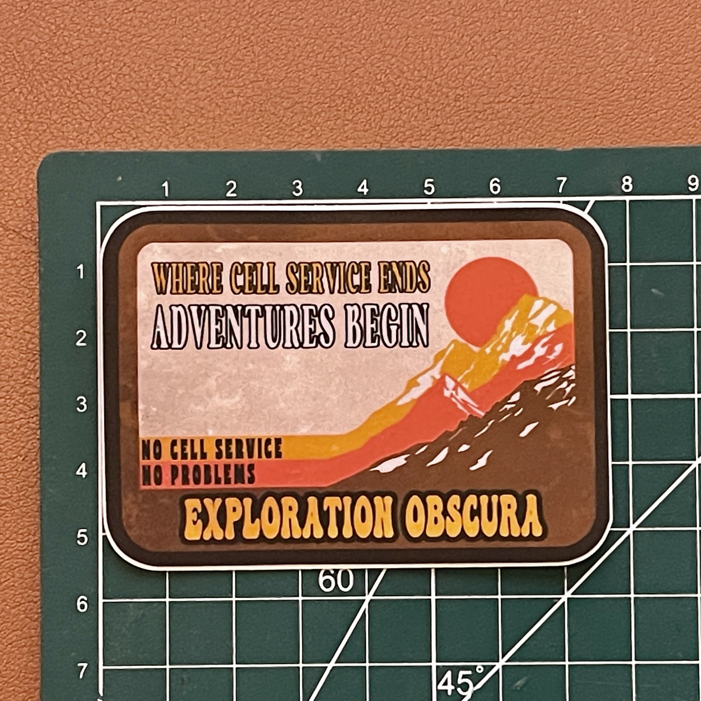 No Cell Service Sticker - Image 3
